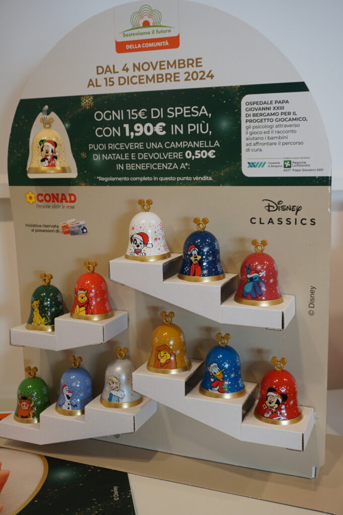 Riparte liniziativa solidale promossa da Conad Centro Nord a sostegno dei reparti pediatrici del Papa Giovanni XXIII Riparte liniziativa solidale promossa da Conad Centro Nord a sostegno dei reparti pediatrici del Papa Giovanni XXIII