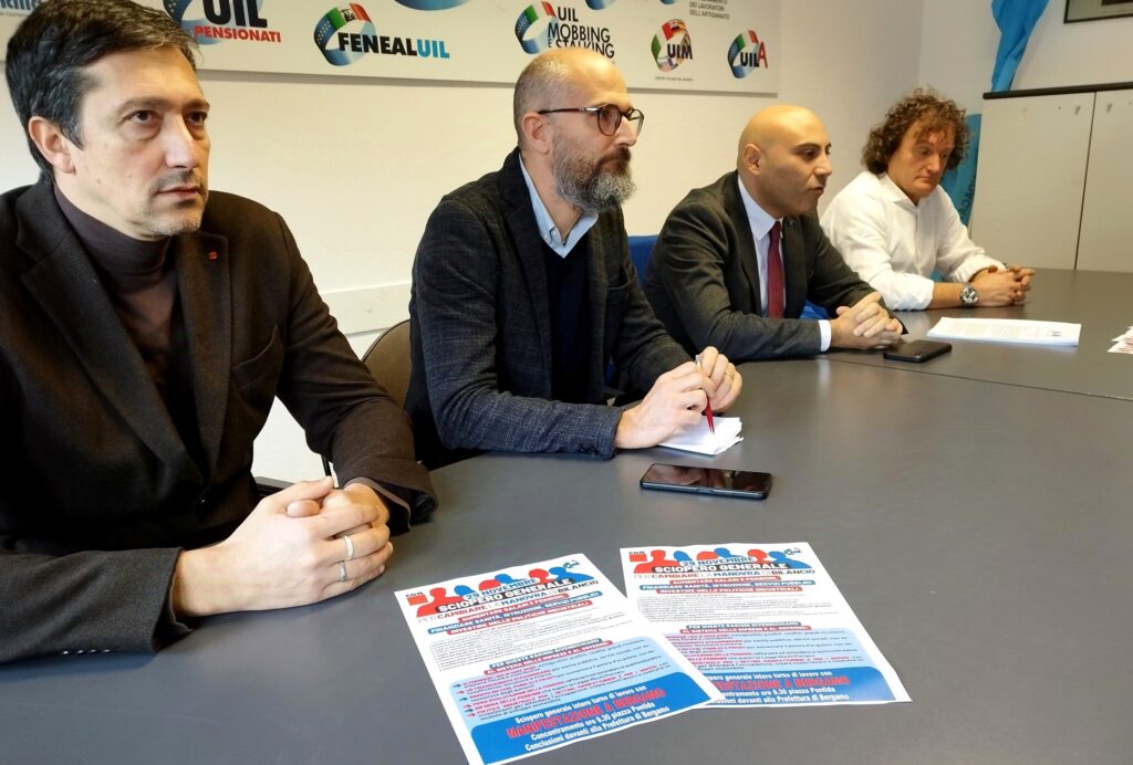 Sciopero generale venerdi 29 novembre. A Bergamo un corteo in centro e gli interventi di alcuni lavoratori