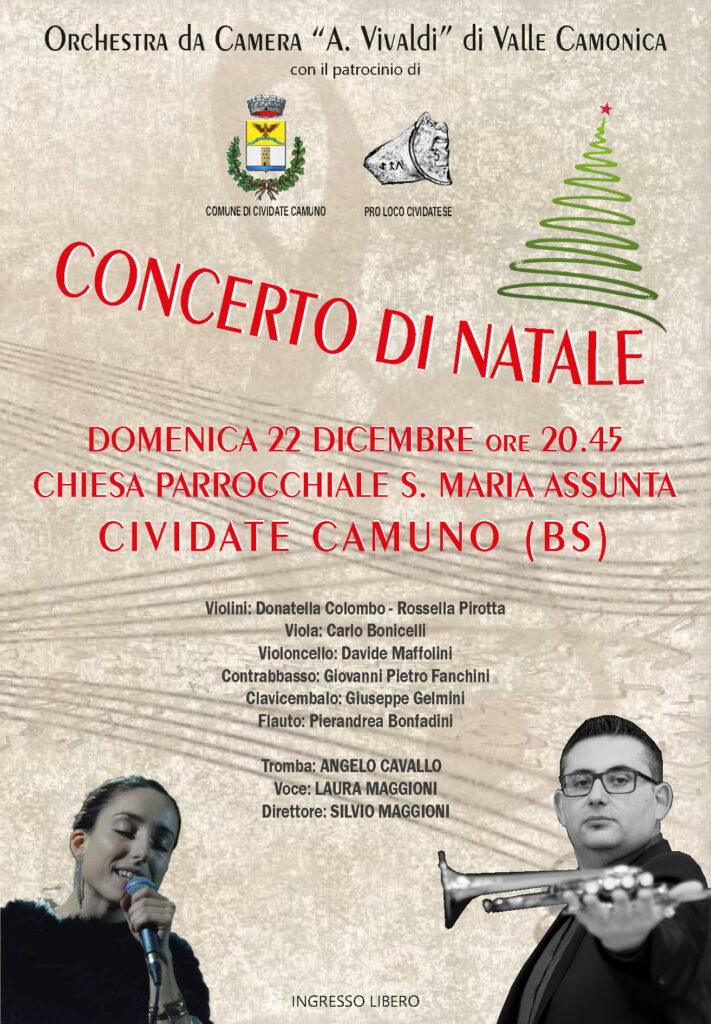 Locandina Cividate 22 12 Locandina Cividate 22 12