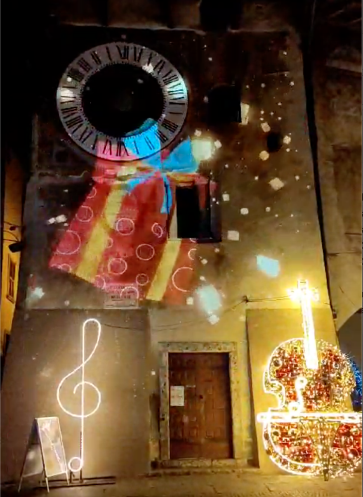 Videomapping Clusone 2