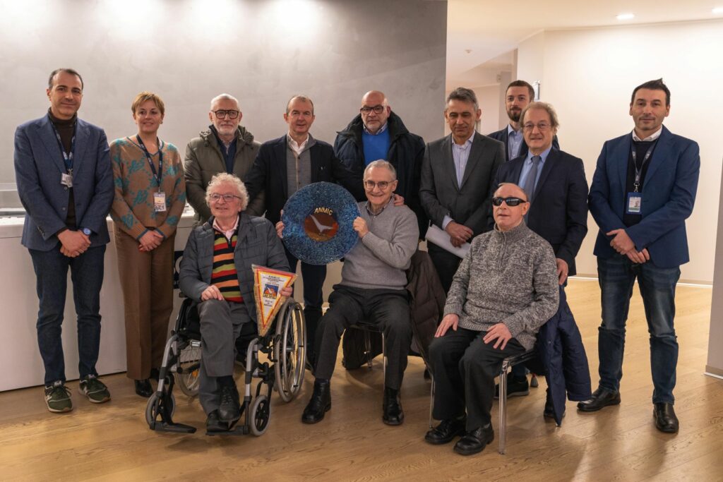 Premio ANMIC a SACBO foto di gruppo Premio ANMIC a SACBO foto di gruppo