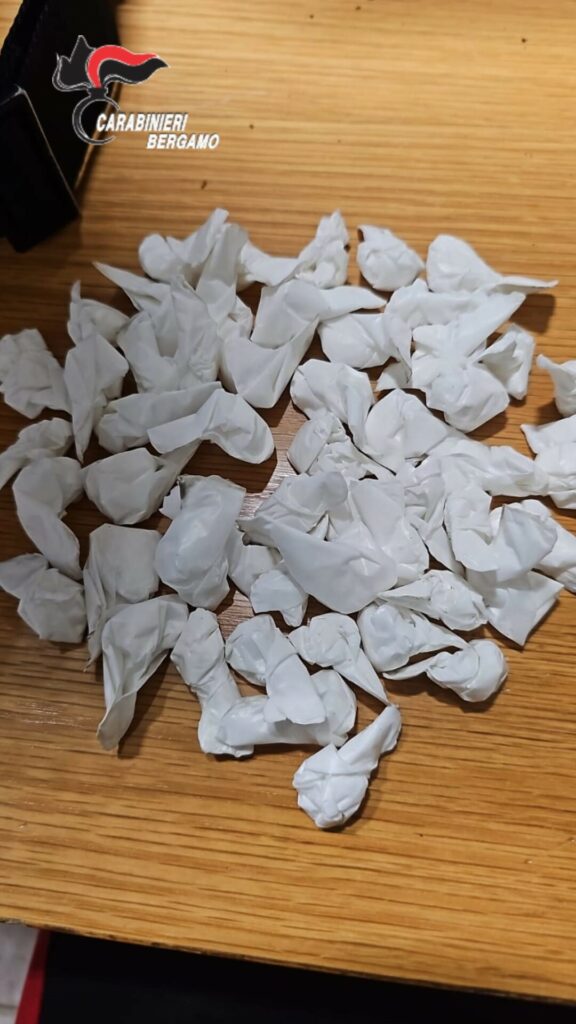 26.02.25 GHISALBA Rinvenimento droga FOTO