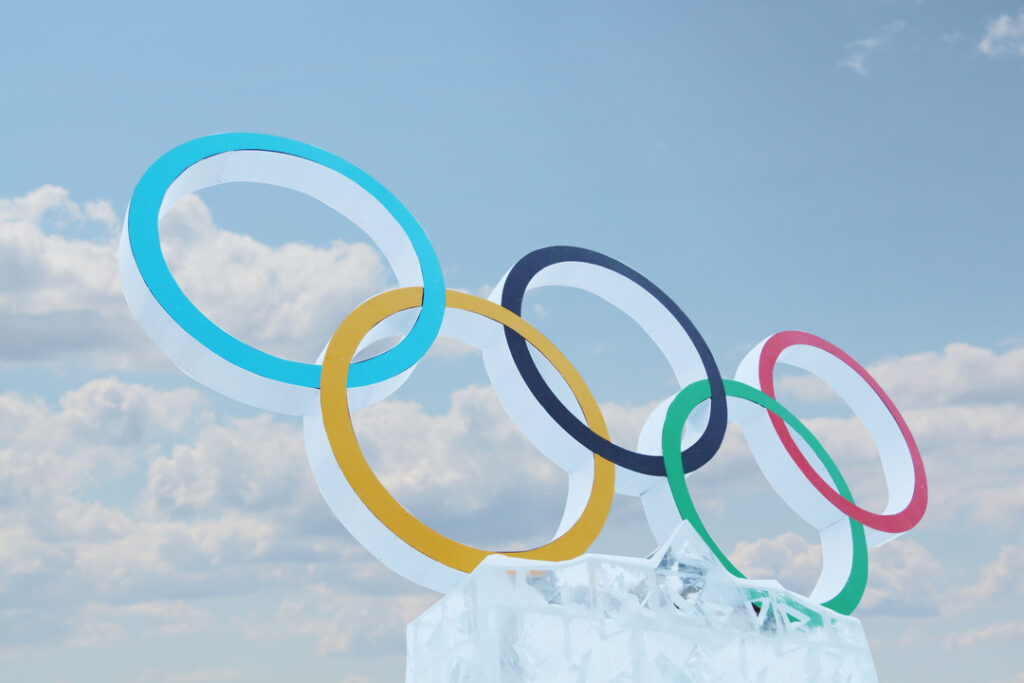 Cerchi Olimpiadi su Ghiaccio Cerchi Olimpiadi su Ghiaccio
