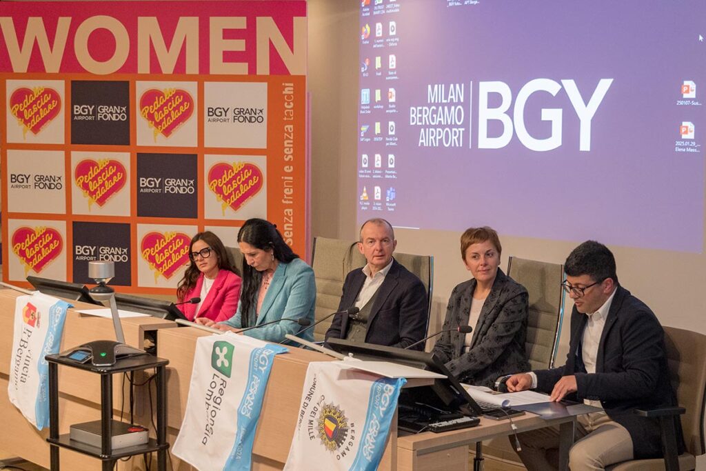 BGY Airport Granfondo 2025 mercoledi 2 aprile la presentazione ufficiale BGY Airport Granfondo 2025 mercoledi 2 aprile la presentazione ufficiale
