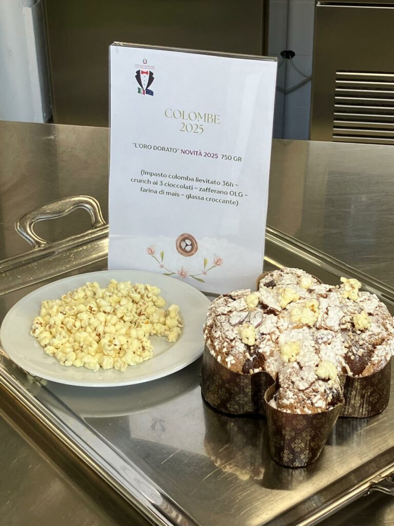 Colomba allo zafferano