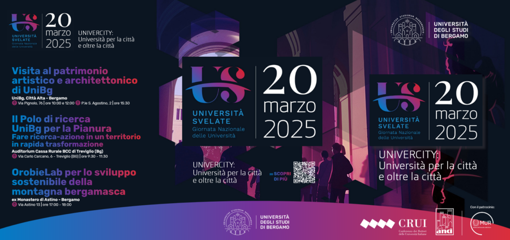 Univercity UniBg per la citta e oltre la citta Univercity UniBg per la citta e oltre la citta