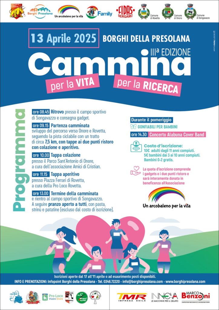 camminata per la vita 2025 camminata per la vita 2025