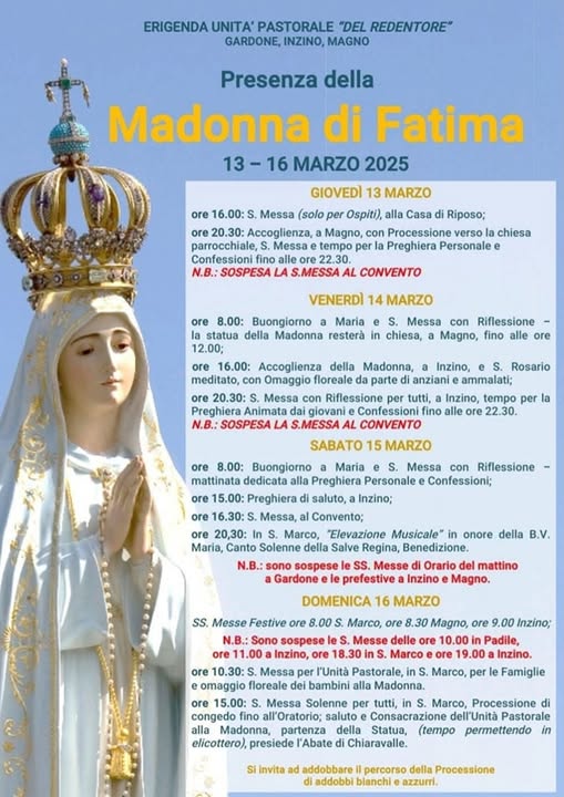 madonna di fatima a gardone madonna di fatima a gardone