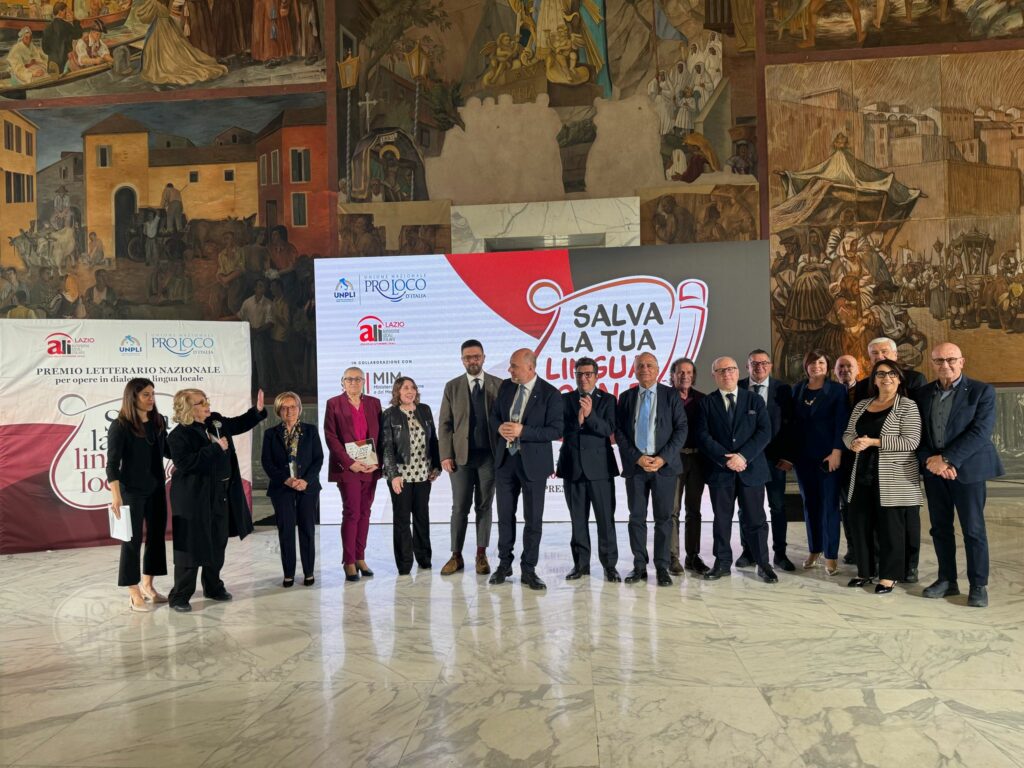 Salva la tua lingua locale premiati i vincitori della sezione scuola