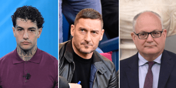 Tony Effe al Circo Massimo lannuncio con Totti e la pallonata a Gualtieri Video