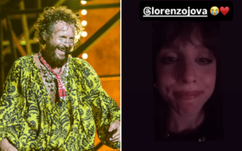 Angelina Mango commossa per la dedica di Jovanotti Prendi il tempo che ti serve