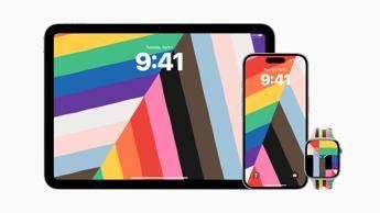 Apple Watch nuovo cinturino per il mese del Pride 2025 e sfondi iPhone