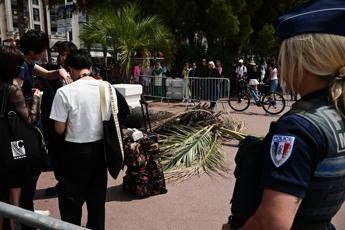 Cannes palma travolge spettatore del festival sulla Croisette e grave