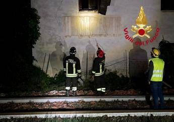 Empoli esplosione in casa cantoniera nella notte un ferito