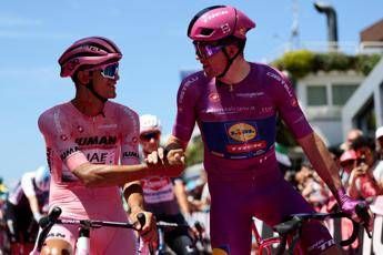 Giro dItalia a Pedersen la tredicesima tappa. Del Toro resiste in maglia rosa