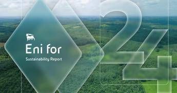 Impegno concreto per la transizione energetica pubblicato report Eni for 2024