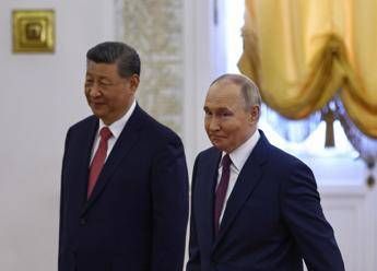 Putin accoglie Xi a Mosca Nostri legami non vanno contro nessuno Putin accoglie Xi a Mosca Nostri legami non vanno contro nessuno