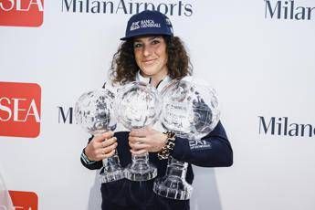 Brignone Io portabandiera a Milano Cortina E una delle cose che mi motiva di piu Brignone Io portabandiera a Milano Cortina E una delle cose che mi motiva di piu