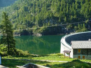 Diga lago Sardegnana