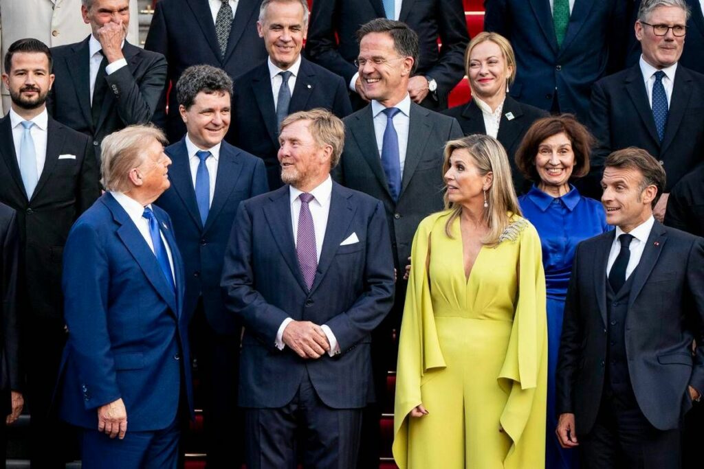 Meloni Trump colloquio a cena per vertice Nato Meloni Trump colloquio a cena per vertice Nato