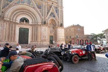 Mille Miglia 2025 terza tappa partita oggi da Roma