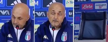 Ti sei sentito tradito Spalletti si alza e lascia conferenza Video Ti sei sentito tradito Spalletti si alza e lascia conferenza Video