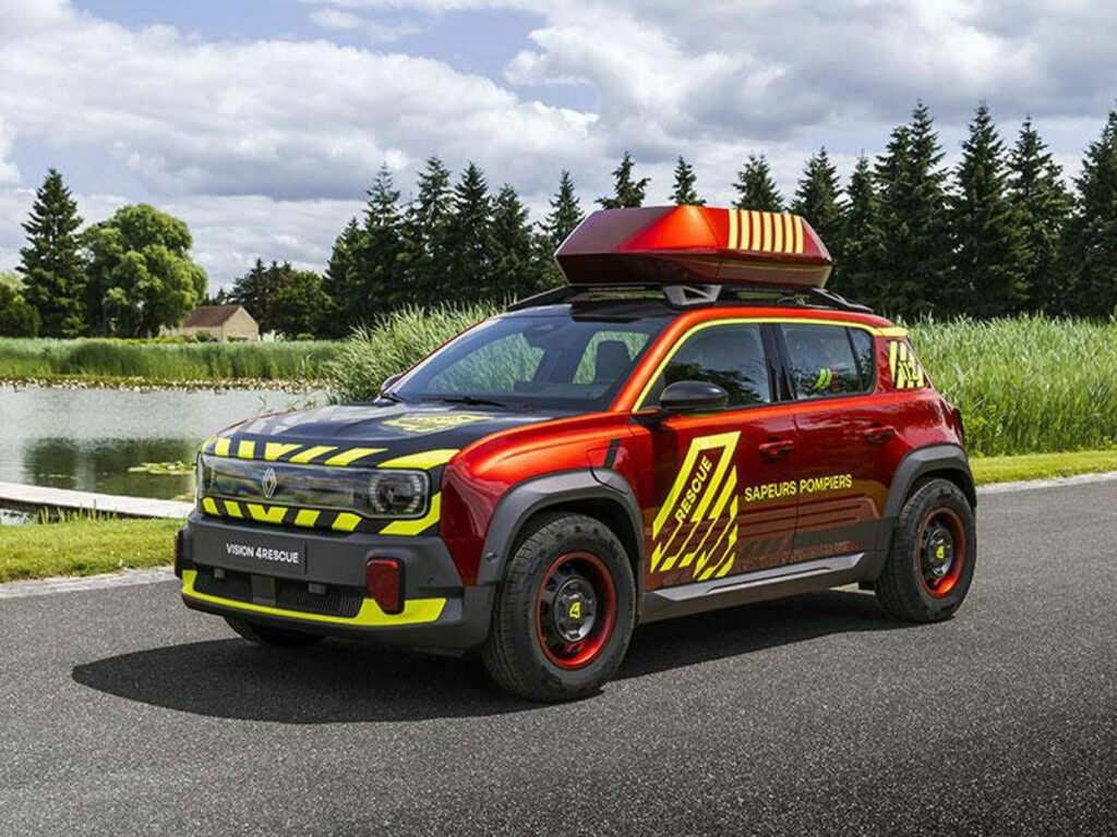 Una nuova frontiera per i veicoli di soccorso arriva Renault Vision 4RESCUE 1 Una nuova frontiera per i veicoli di soccorso arriva Renault Vision 4RESCUE 1