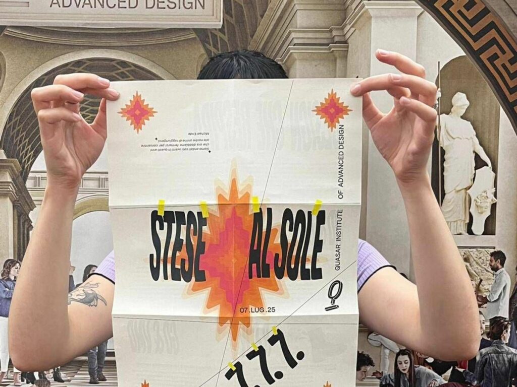 Al Quasar Institute di Roma Stese al Sole mostra di design ecosostenibile Al Quasar Institute di Roma Stese al Sole mostra di design ecosostenibile