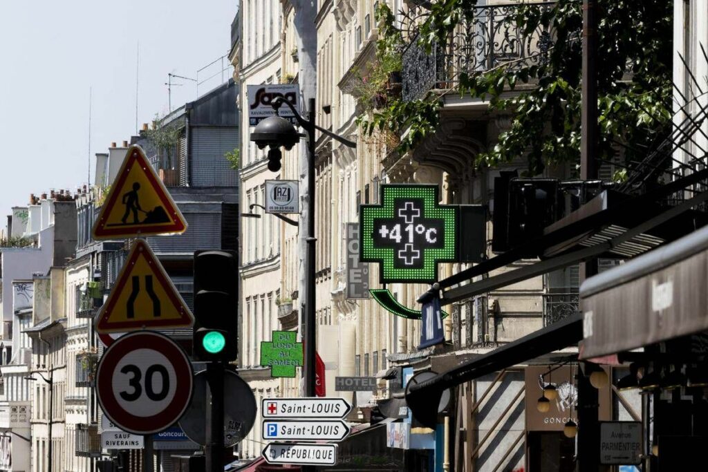 Allarme caldo in Europa due morti in Francia Allarme caldo in Europa due morti in Francia