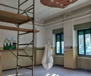 Completati i lavori al piano terra della scuola primaria Anna Frank di Inzino ora si interviene al primo piano