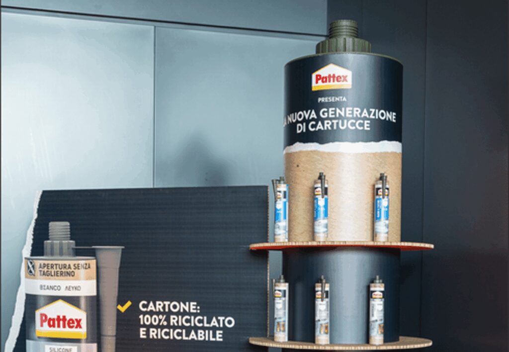 Henkel marchio Pattex arrivano nuove cartucce in cartone sostenibili e facili da usare