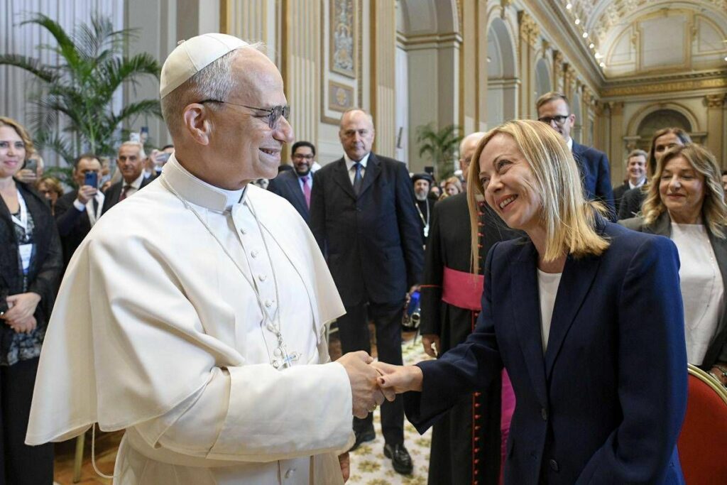 Papa Leone XIV riceve oggi la premier Giorgia Meloni Papa Leone XIV riceve oggi la premier Giorgia Meloni