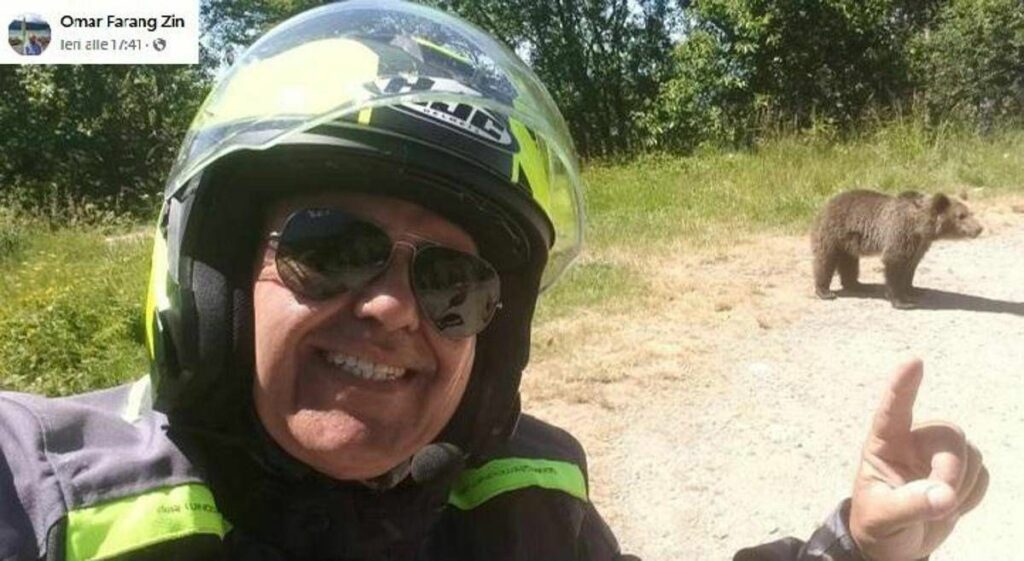 Romania motociclista italiano ucciso da orsa ha filmato gli ultimi momenti