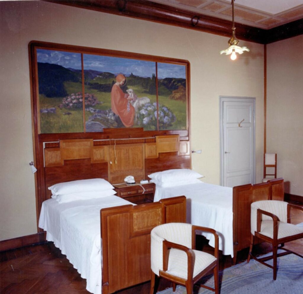 San Pellegrino Terme riporta a casa lo storico dipinto del Grand Hotel