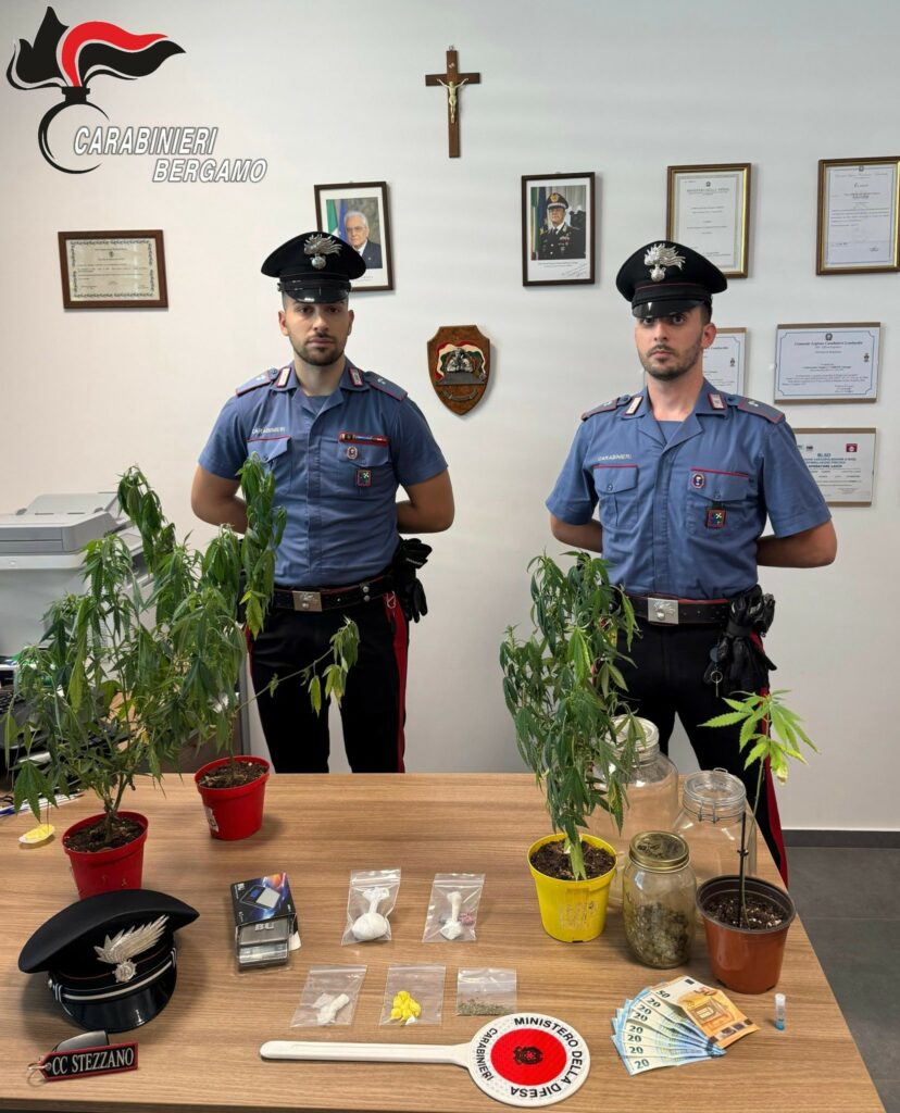 02.08.25 Stezzano. Arresto per detenzione ai fini di spaccio foto 02.08.25 Stezzano. Arresto per detenzione ai fini di spaccio foto