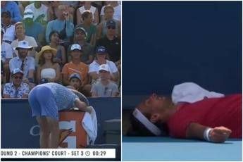 Da Medvedev a Rinderknech e Tiafoe caldo e malori a Cincinnati Da Medvedev a Rinderknech e Tiafoe caldo e malori a Cincinnati