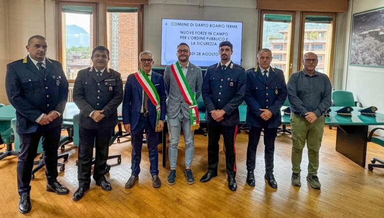 Darfo Boario Terme nuove forze per sicurezza e ordine pubblico Darfo Boario Terme nuove forze per sicurezza e ordine pubblico