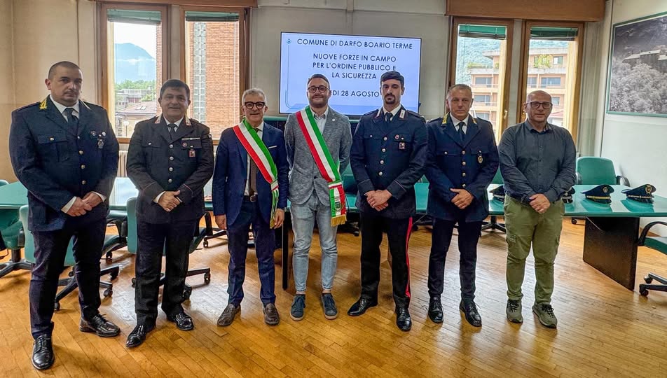 Darfo Boario Terme nuove forze per sicurezza e ordine pubblico Darfo Boario Terme nuove forze per sicurezza e ordine pubblico