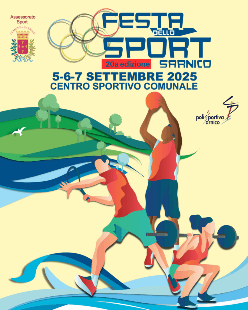 Festa Sport Sarnico 2025 locandina