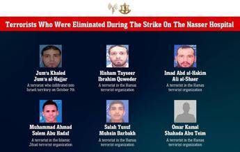 Gaza Idf Uccisi 6 membri di Hamas in attacco a ospedale Nasser