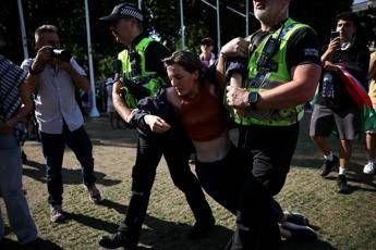 Gruppo pro Pal messo al bando in Gb 365 arresti durante protesta a Londra