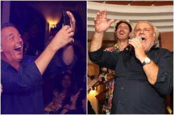 Jerry Cala e Matteo Renzi serata a sorpresa allAnema e Core di Capri Jerry Cala e Matteo Renzi serata a sorpresa allAnema e Core di Capri
