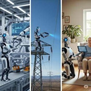 Le 10 applicazioni piu promettenti dei robot umanoidi alla World Robot Conference