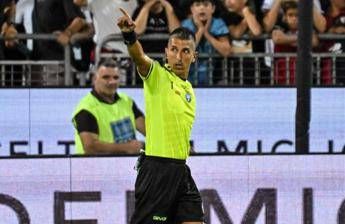 Lecce Milan gol annullato a Gabbia e annuncio dellarbitro Spinta del difensore Lecce Milan gol annullato a Gabbia e annuncio dellarbitro Spinta del difensore