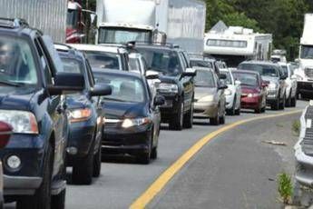 Primo weekend da bollino nero sulle strade al via lesodo di agosto