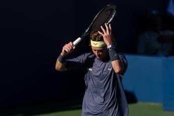 Rublev multato per parolacce agli US Open Mi insultavo da solo posso farlo Rublev multato per parolacce agli US Open Mi insultavo da solo posso farlo