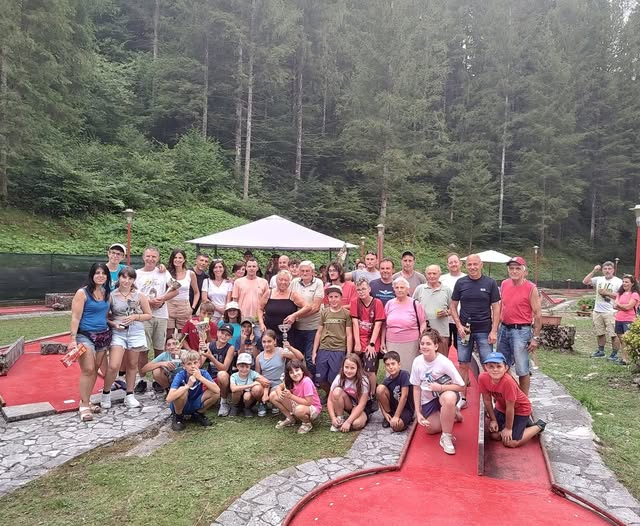 Successo per il torneo di MiniGolf di Collio 40 giovani partecipanti