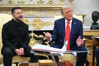 Ucraina siparietto Zelensky Trump No elezioni durante la guerra il Tycoon Vale anche qui Ucraina siparietto Zelensky Trump No elezioni durante la guerra il Tycoon Vale anche qui