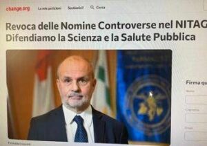 Vaccini quasi 6mila firme per revocare dal Nitag Paolo Bellavite e Eugenio Serravalle
