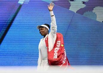 Venus Williams si commuove dopo leliminazione agli Us Open a 45 anni Mi sono sentita libera Venus Williams si commuove dopo leliminazione agli Us Open a 45 anni Mi sono sentita libera